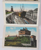 Portsmouth New Hampshire Tourism Sight Seeing City Plan c. 1920's Lot x 2 Items