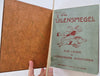 Tijl Uilenspiegel Owl-Mirror c. 1905 Ramberg custom leather book illustrated