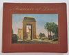 Luxor Egypt Tourist Souvenir Ancient Ruins Nile c. 1905 color 48 views album