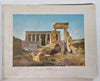 Luxor Egypt Tourist Souvenir Ancient Ruins Nile c. 1905 color 48 views album