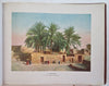 Luxor Egypt Tourist Souvenir Ancient Ruins Nile c. 1905 color 48 views album