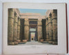 Luxor Egypt Tourist Souvenir Ancient Ruins Nile c. 1905 color 48 views album