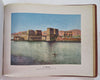 Luxor Egypt Tourist Souvenir Ancient Ruins Nile c. 1905 color 48 views album