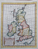 British Isles Ireland United Kingdom England Wales Scotland 1744 small map