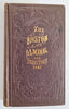 Boston Almanac w/ map 1867 Period Advertising & Business Directory City Plan