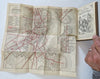 Boston Almanac w/ map 1867 Period Advertising & Business Directory City Plan