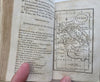 Turner's Geography 1819 pocket World atlas w/ 25 engraved maps & volvelle plate