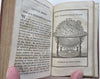 Turner's Geography 1819 pocket World atlas w/ 25 engraved maps & volvelle plate