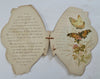 Butterfly shaped book 1884 rare Sweet Girl Goldie novelty pictorial book