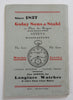 Geneva Switzerland city plan Tourist Watch Company c.1930 promotional pocket map