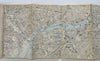 London Street Index & detailed color folding maps 1900 pocket travel guide