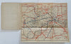 London Street Index & detailed color folding maps 1900 pocket travel guide