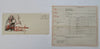 Map Advertising c.1920's National Survey Mail Order rare order form & promo