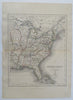 Eastern United States Antebellum Railroad Network Wisconsin c. 1840 Archer map