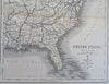 Eastern United States Antebellum Railroad Network Wisconsin c. 1840 Archer map