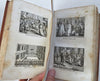 early Mormon Owner Chloe Harris Palmyra NY signed 1835 World Religions woodcuts