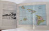 Hawaiian History New America & Far East Series 1910 pictorial leather book