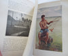 Hawaiian History New America & Far East Series 1910 pictorial leather book