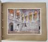 Library of Congress in D.C. c.1910 pictorial color plate Tourist Souvenir Album