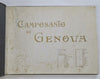 Genoa Cemeteries Italy Genova Tourist Souvenir Views c. 1910's pictorial album