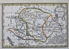 Kingdom of Hungary Budapest Danube Slavonia Transylvania c. 1780 miniature map