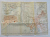 Port Arthur Manchuria China 1913 Japanese scarce tourist city plan travel map