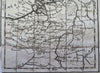 Seventeen Provinces Netherlands Holland Belgium Flanders 1714 Buffier small map