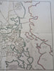 Portsmouth New Hampshire city plan 1925-33 Kimball scarce large detailed map