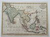 Southeast Asia Mughal Empire India Malaysia Philippines Indonesia 1808 Low map