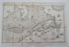 New France North American French Colony St. Lawrence Seaway 1850 historical map