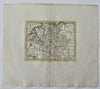 Holy Roman Empire Germany 1780 Holtrop van Jagen scarce miniature map