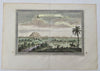 Nanjing China 1748 Qing Empire Landscape View Pagodas Didot engraved print