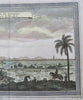 Nanjing China 1748 Qing Empire Landscape View Pagodas Didot engraved print