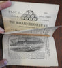 Virginia James River boat Tourist 1881 rare Guide w/ folding map views images