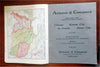 Pan-American Exposition Worlds Atlas 1901 Armour's rare promo souvenir color ads