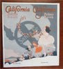 California Tourist 1931 Santa Fe Railroad beautiful pictorial travel brochure