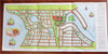 Florida real estate Home Development c.1950's Venetia promotional pictorial map