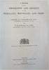 Himalayas Tibet Geology 1908 Hayden significant map w/ rare Calcutta imprint