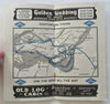 Quaint Montreal Tourist Sightseeing Info c. 1920's Gray Line pictorial brochure