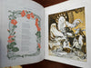 #44 Cocorico 1900 French Art Nouveau magz. Giambaldi embossed cover female head