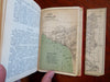 Russia Caucasus Travel Guide 1913 rare book w/ 24 maps plans & illustrations