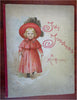 Maud Humphrey 1894 Tiny Toddlers Nursery Rhymes rare lovely color plate book