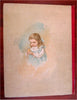 Maud Humphrey 1894 Tiny Toddlers Nursery Rhymes rare lovely color plate book