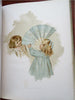 Maud Humphrey 1894 Tiny Toddlers Nursery Rhymes rare lovely color plate book