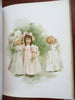 Maud Humphrey 1894 Tiny Toddlers Nursery Rhymes rare lovely color plate book