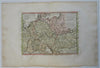 Germany Bohemia 1761 map Holy Roman Empire United Provinces by Buache & DeLisle