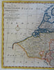 Austrian Netherlands Seven United Provinces 1755 Dutch Republic Bowen HC map
