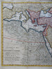 Arabia Persia Ottoman Empire east Africa Emerald Mts. 1777 Bowen hand color map