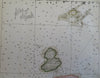 Isles of Shoals New Hampshire 1890's HC nautical map Maine Smuttynose Island