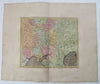 Southern Russian Empire c. 1801 Oliver & Boyd rare map Ukraine Crimea Astrakhan